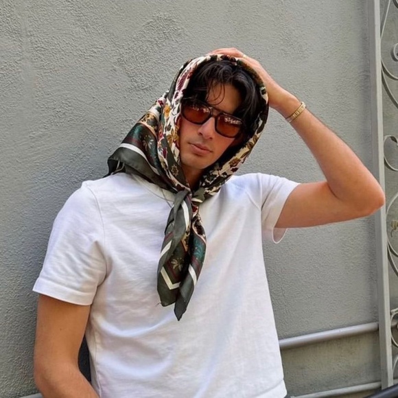 Carlo Margo (VTG) Multicolor Scarf - Picture 12 of 15